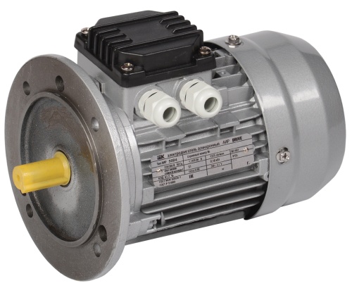 Электродвигатель асинхронный трехфазный АИР 56A2 380В 0,18кВт 3000об/мин 3081 DRIVE | код DRV056-A2-000-2-3030 | IEK